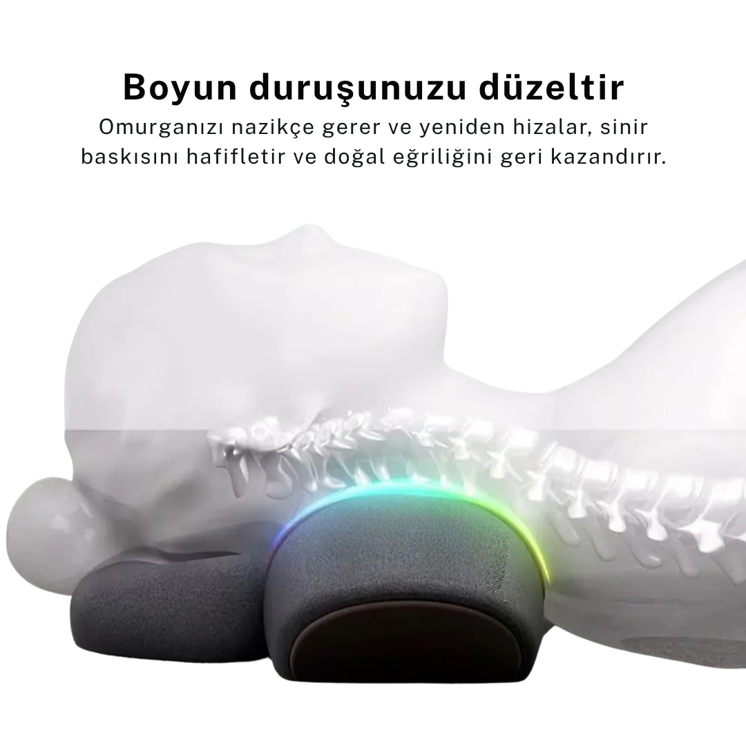 NeckGlow™ Akıllı Boyun ve Omuz Masaj Cihazı