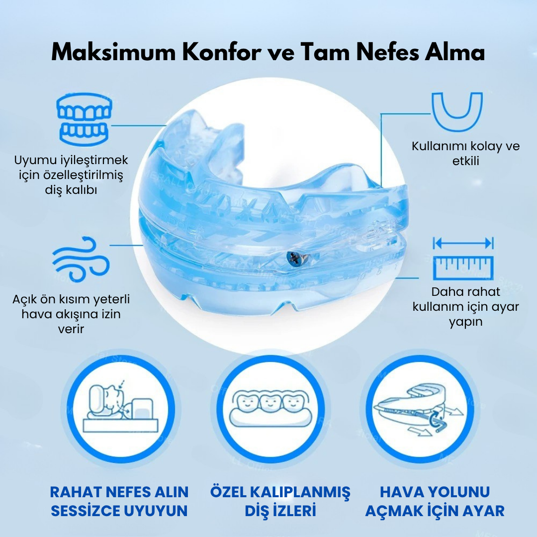 Sleepora™ Horlama Önleyici - Aşkınıza ve Uykunuza Huzur Katın