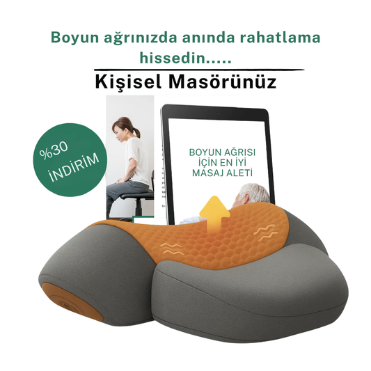 NeckGlow™ Akıllı Boyun ve Omuz Masaj Cihazı