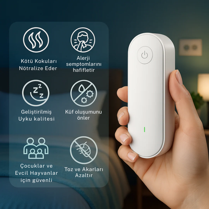 MiteZero™ Ultrasonik Toz Temizleyici – Alerjiye Son!