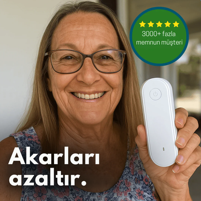 MiteZero™ Ultrasonik Toz Temizleyici – Alerjiye Son!