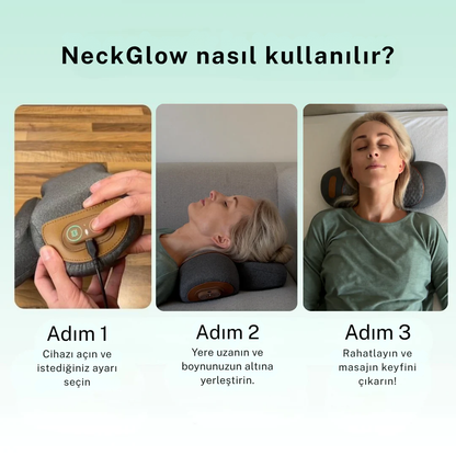 NeckGlow™ Akıllı Boyun ve Omuz Masaj Cihazı