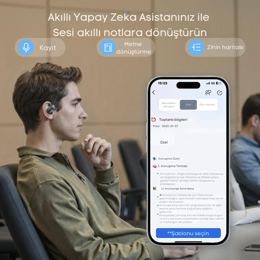 150 Dilde Gerçek Zamanlı Anlık Çeviri Yapan Kulaklık