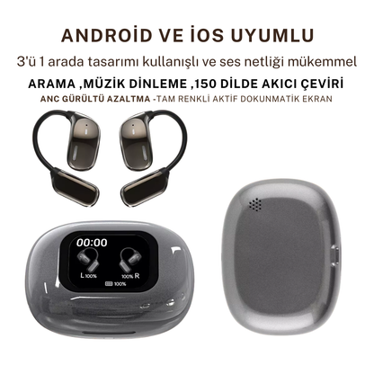 150 Dilde Gerçek Zamanlı Anlık Çeviri Yapan Kulaklık