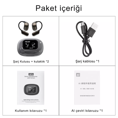 150 Dilde Gerçek Zamanlı Anlık Çeviri Yapan Kulaklık